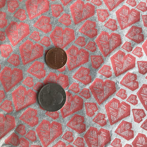 Hearts - Underglaze Transfer Sheet