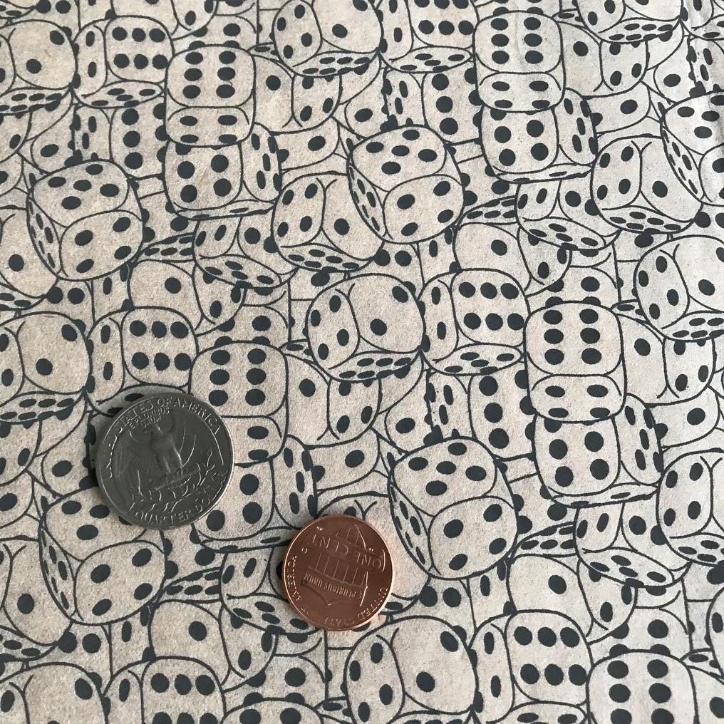 Dice - Underglaze Transfer Sheet