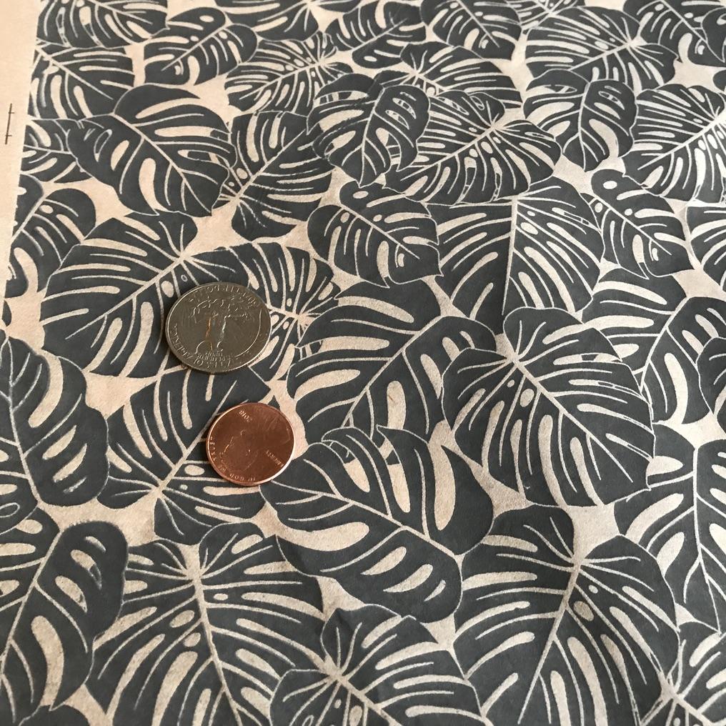 Monstera Leaves - Underglaze Transfer Sheet