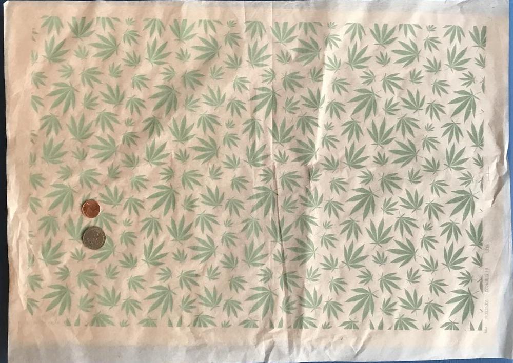 Mary Jane Leaves - Underglaze Transfer Sheet