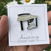 Pottery Wheel Enamel Pin