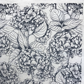 Hydrangea - Underglaze Transfer Sheet