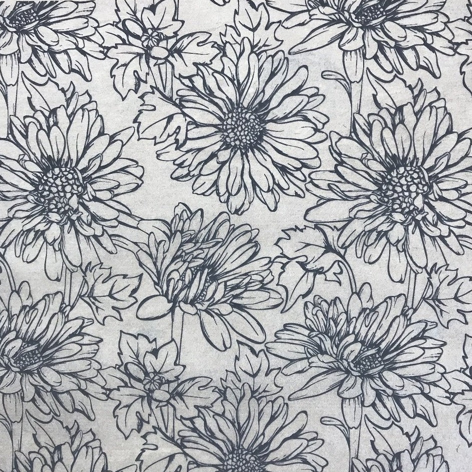 Daisy - Underglaze Transfer Sheet
