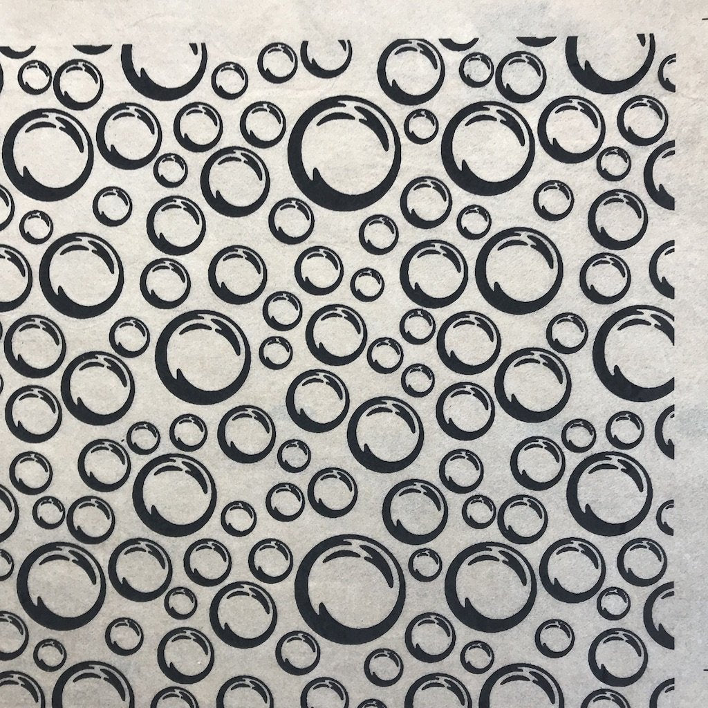 Bubbles - Underglaze Transfer Sheet