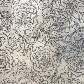 Peonies - Underglaze Transfer Sheet
