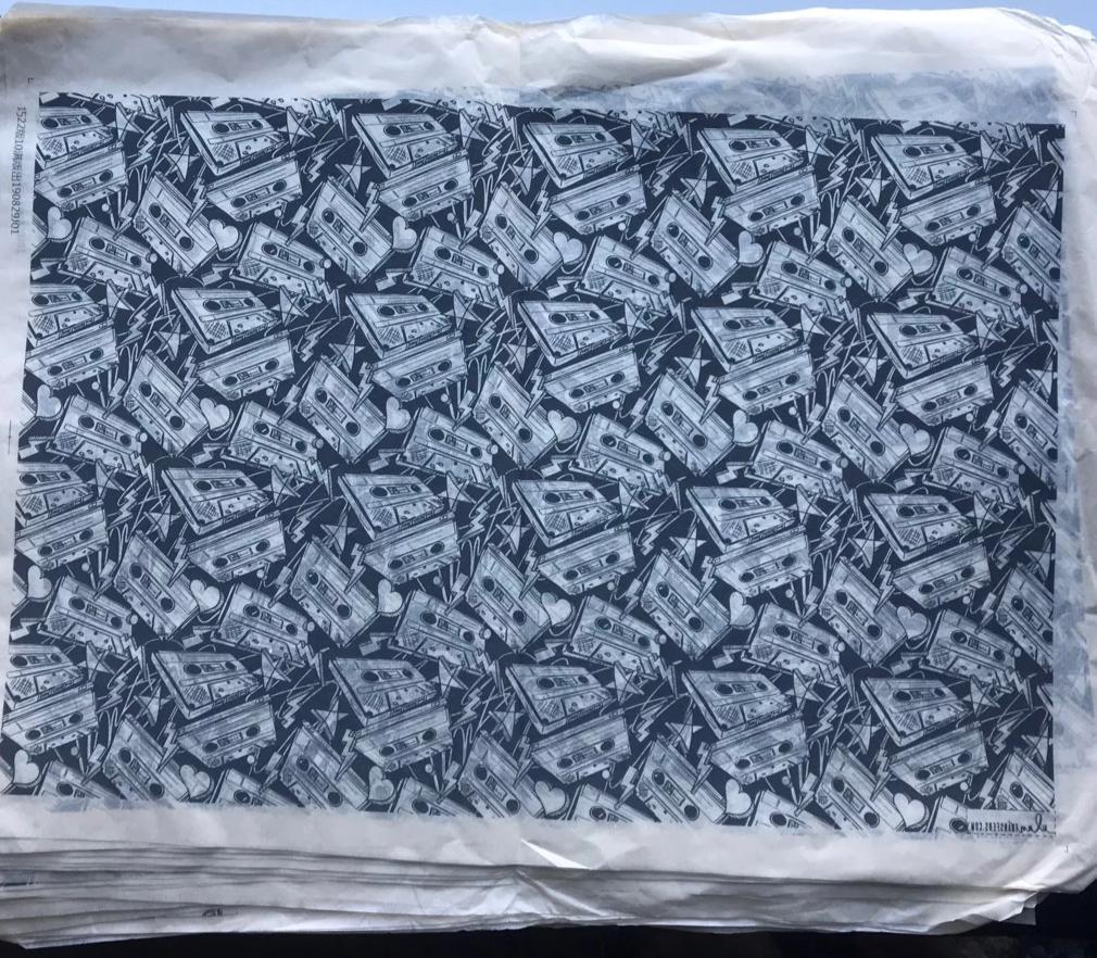 Mixtapes - Underglaze Transfer Sheet