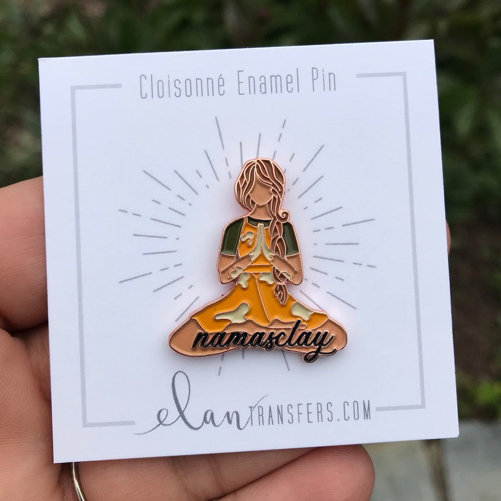 NamasClay Enamel Pin