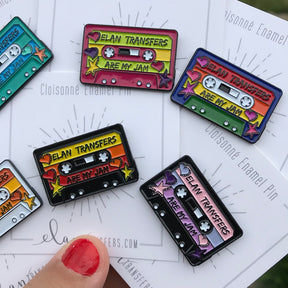 Mix Tape Enamel Pin
