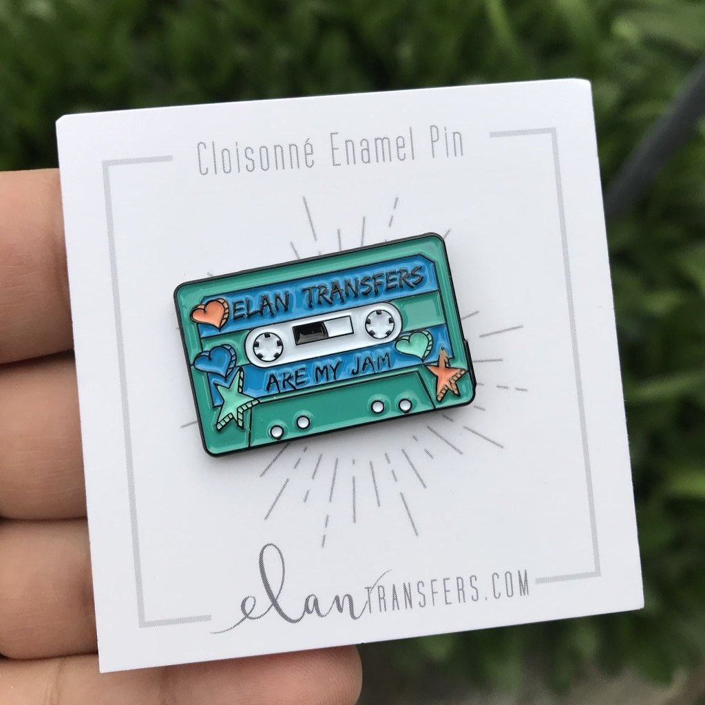 Mix Tape Enamel Pin