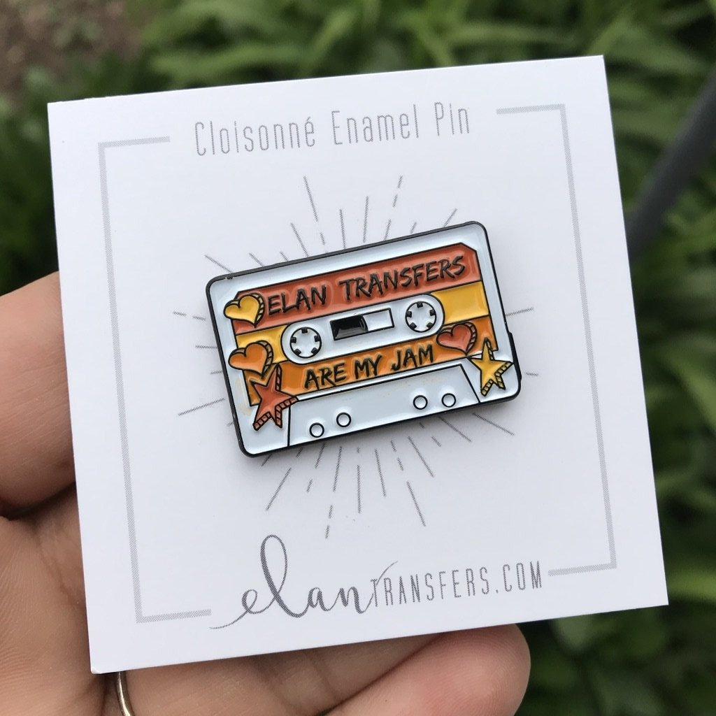 Mix Tape Enamel Pin