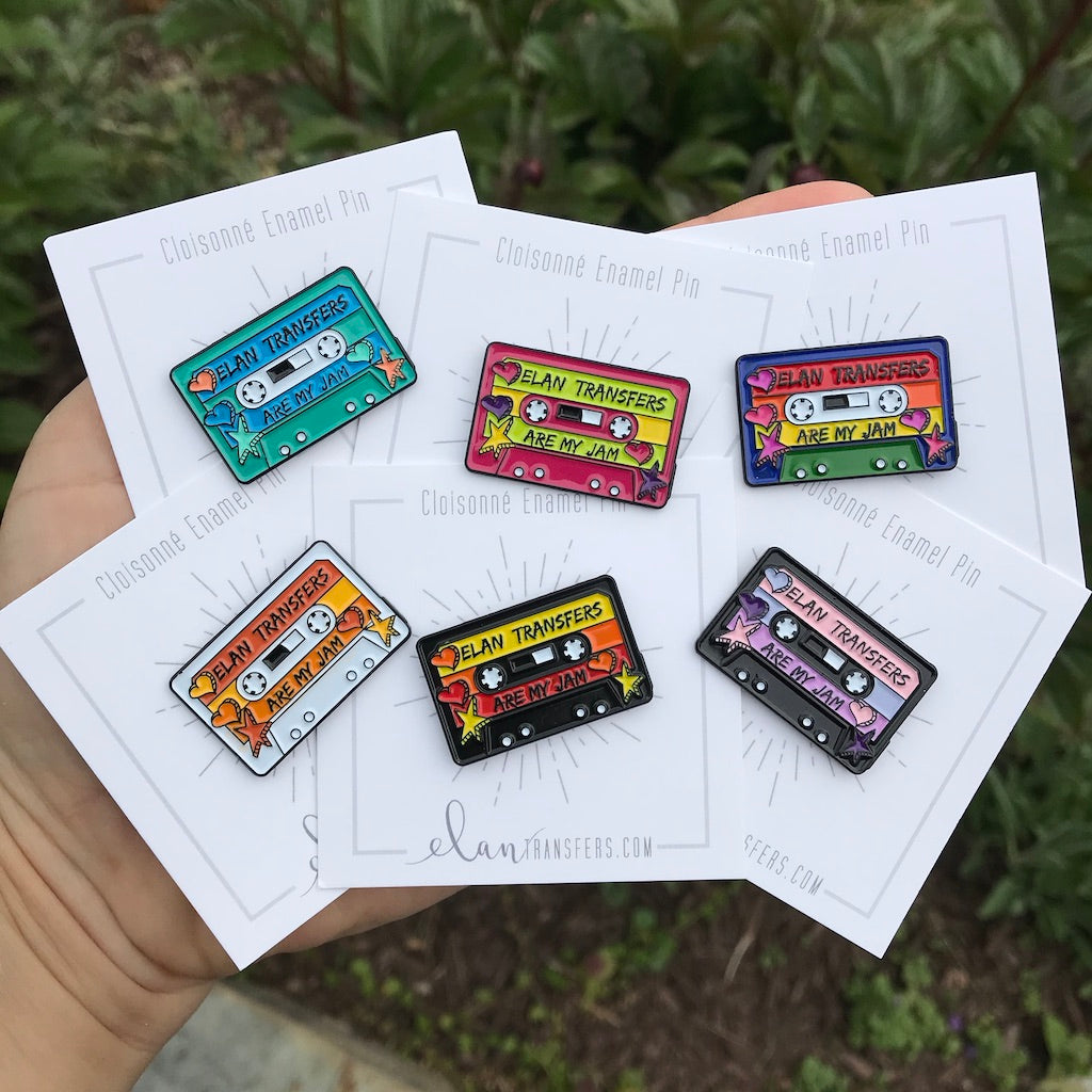 Mix Tape Enamel Pin