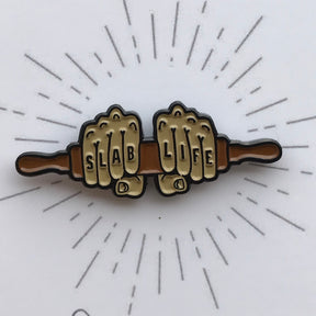 Slab Life Enamel Pin