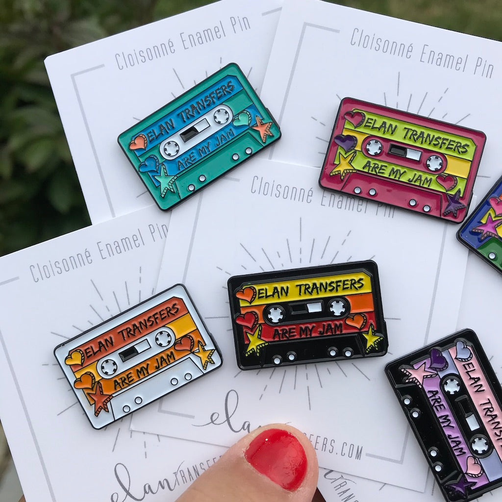 Mix Tape Enamel Pin