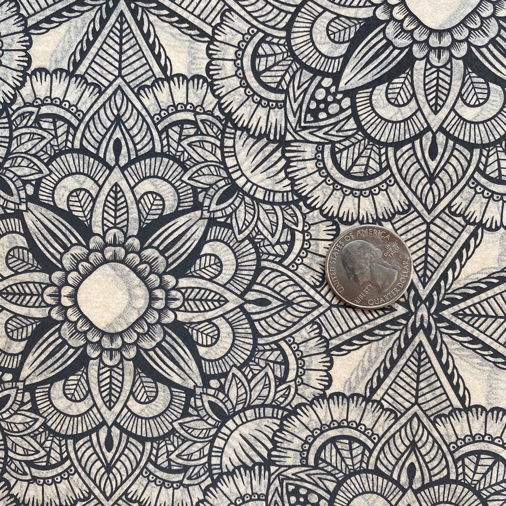 Mandala (open center) - Underglaze Transfer Sheet