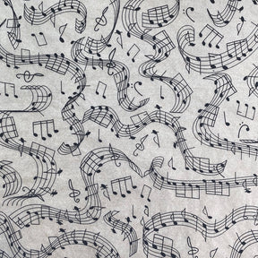 Music Notes -  Underglaze Transfer Sheet