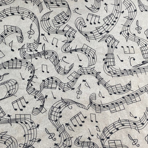 Music Notes -  Underglaze Transfer Sheet