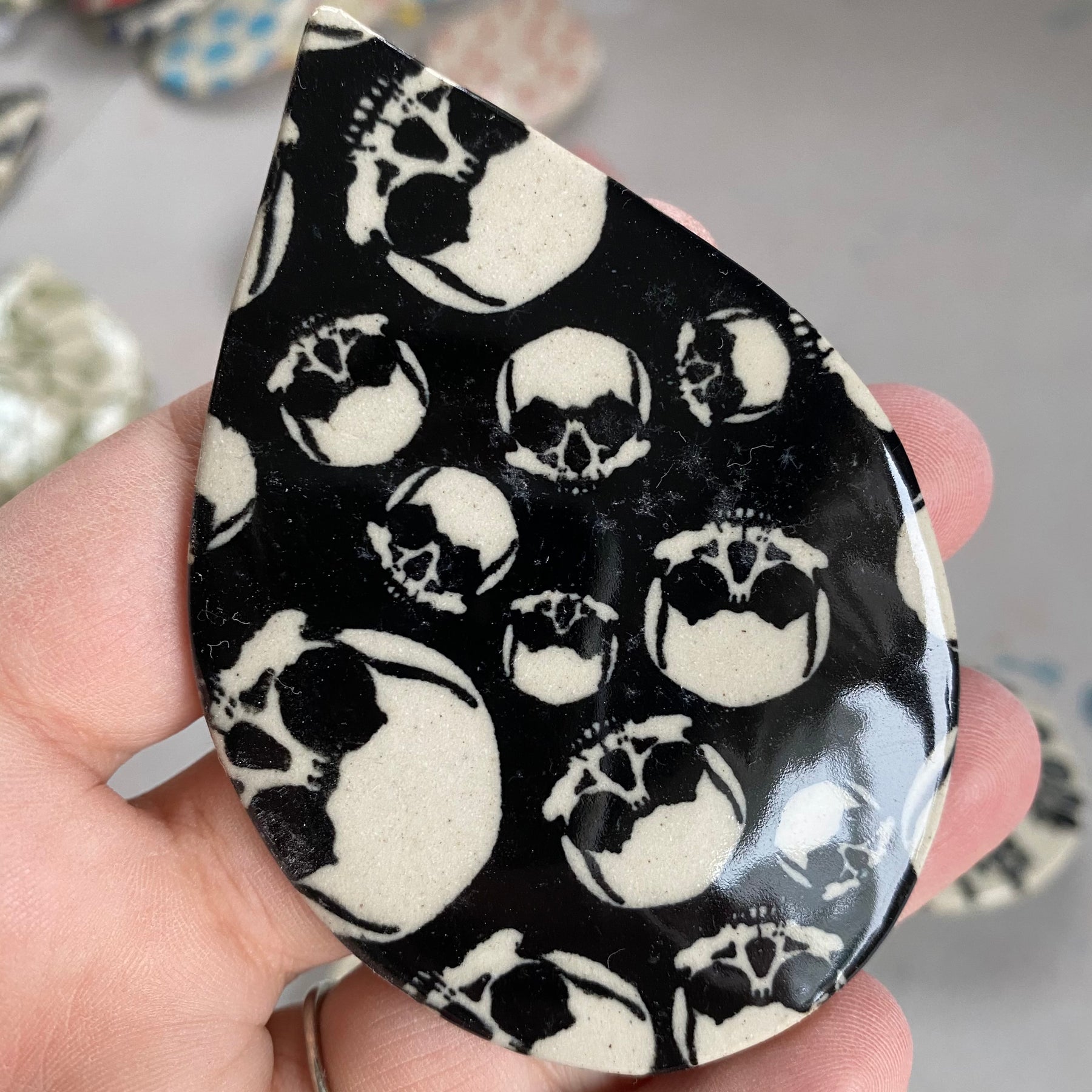 Skulls Little - Underglaze Transfer Sheet