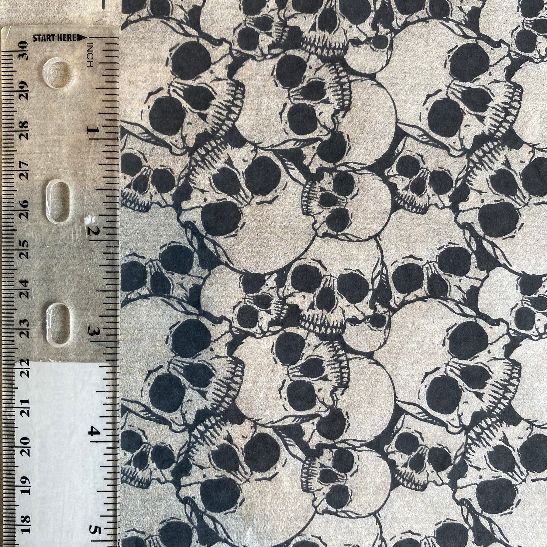 Skulls OG - Underglaze Transfer Sheet
