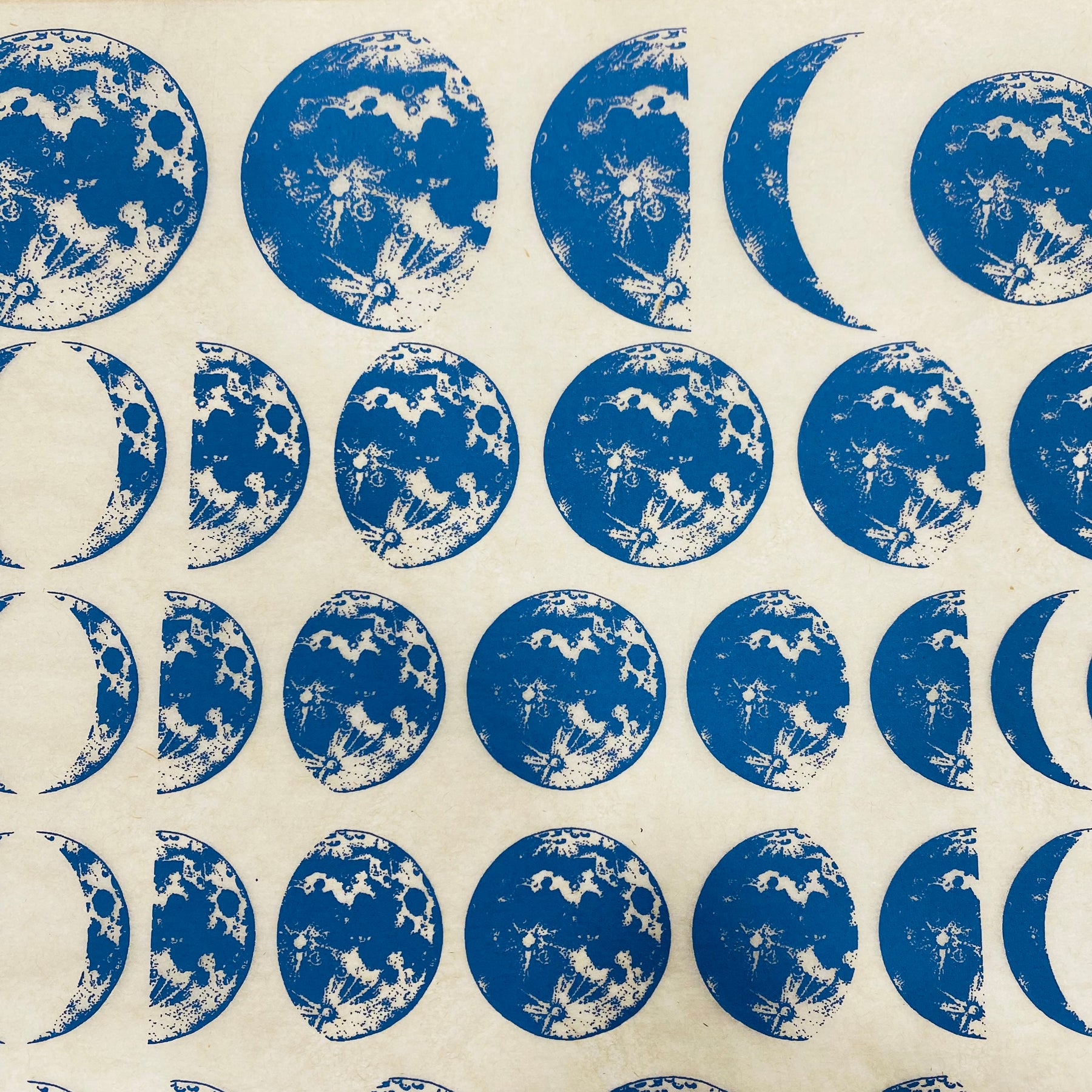 Moon Phases - Underglaze Transfer Sheet