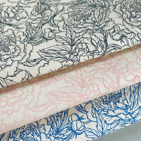 Peonies - Underglaze Transfer Sheet