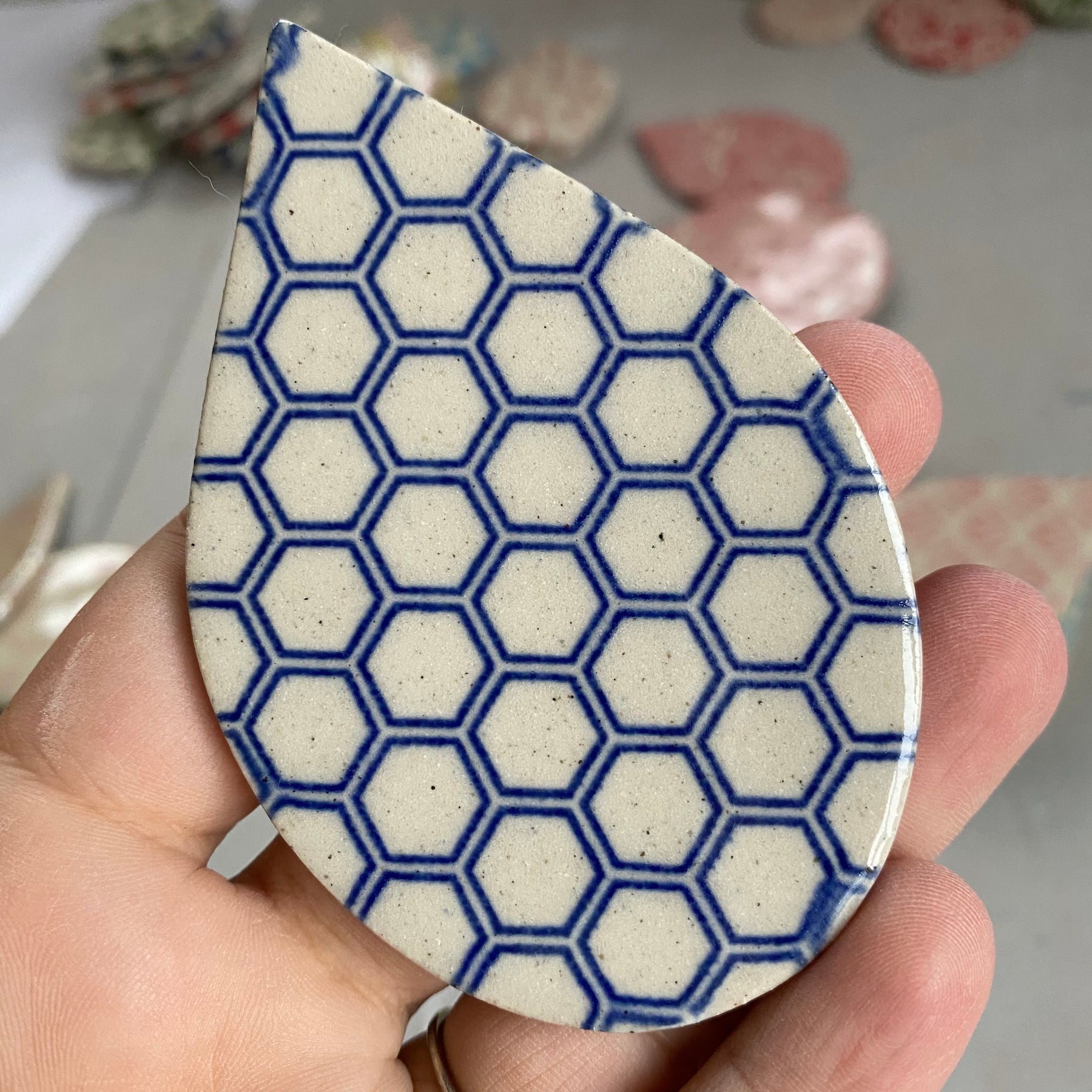 Honeycomb - Underglaze Transfer Sheet