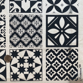 Moroccan Tiles B - Underglaze Transfer Sheet