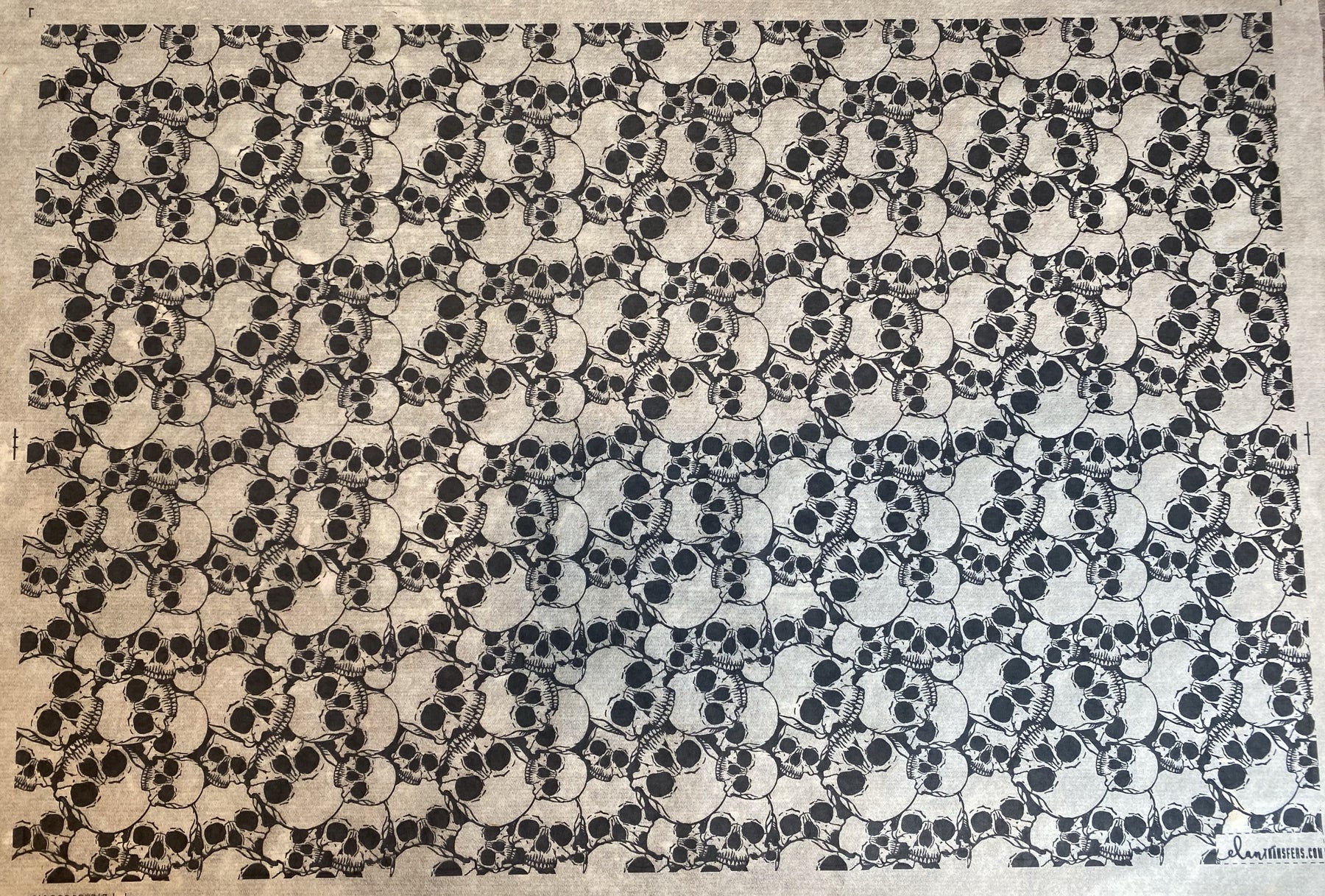 Skulls OG - Underglaze Transfer Sheet