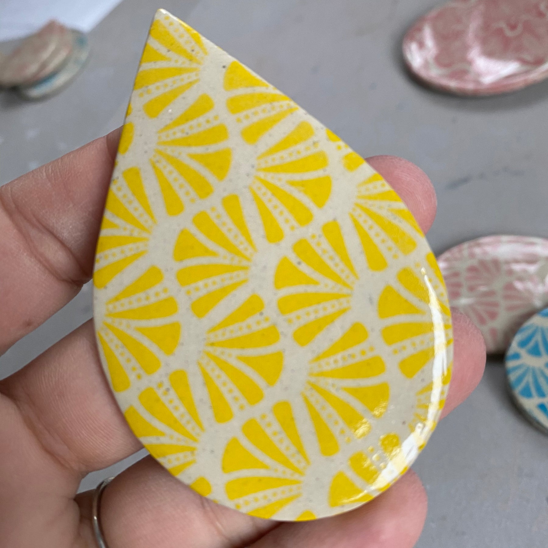 Fans - Underglaze Transfer Sheet