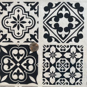 Moroccan Tiles B - Underglaze Transfer Sheet