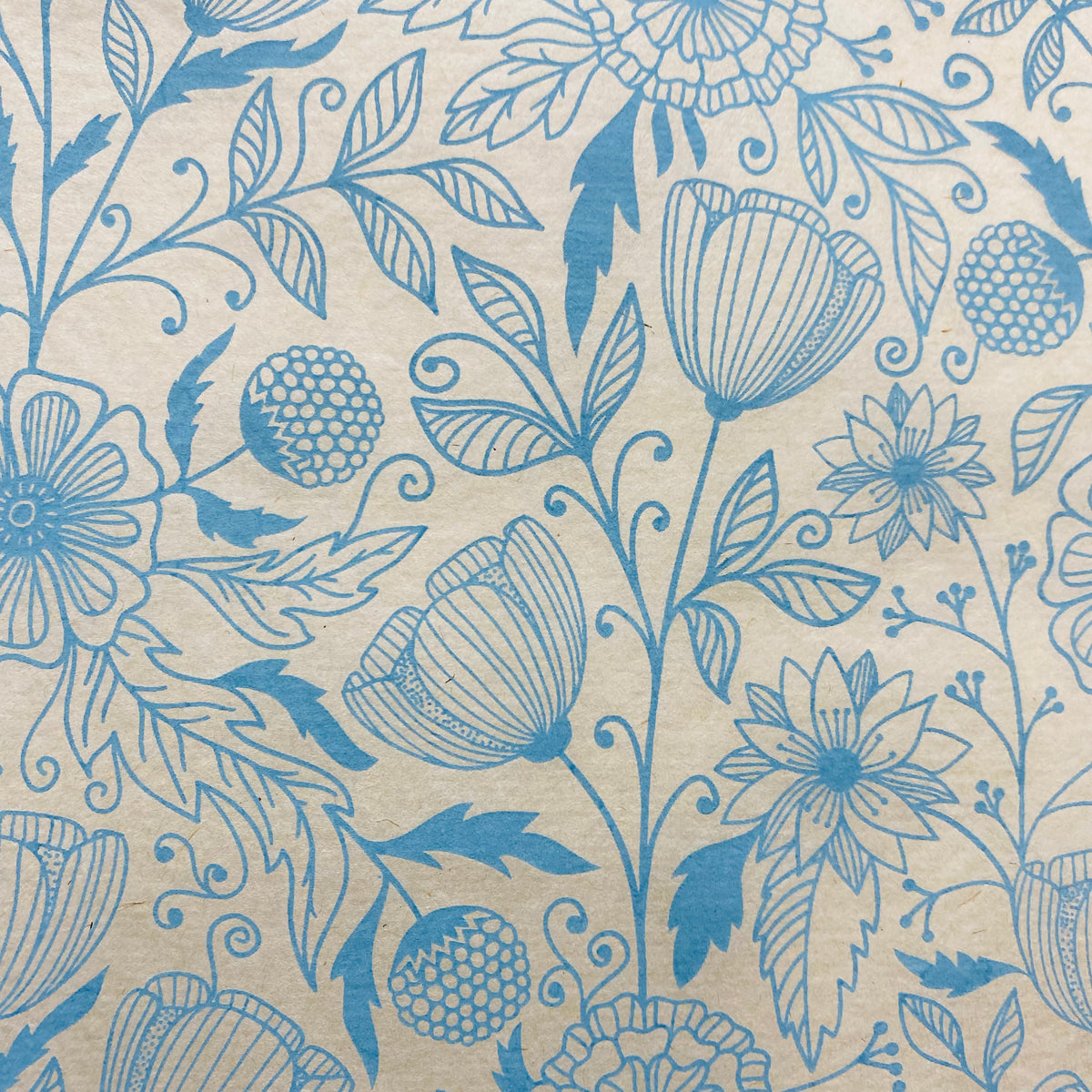Flower Doodle - Underglaze Transfer Sheet