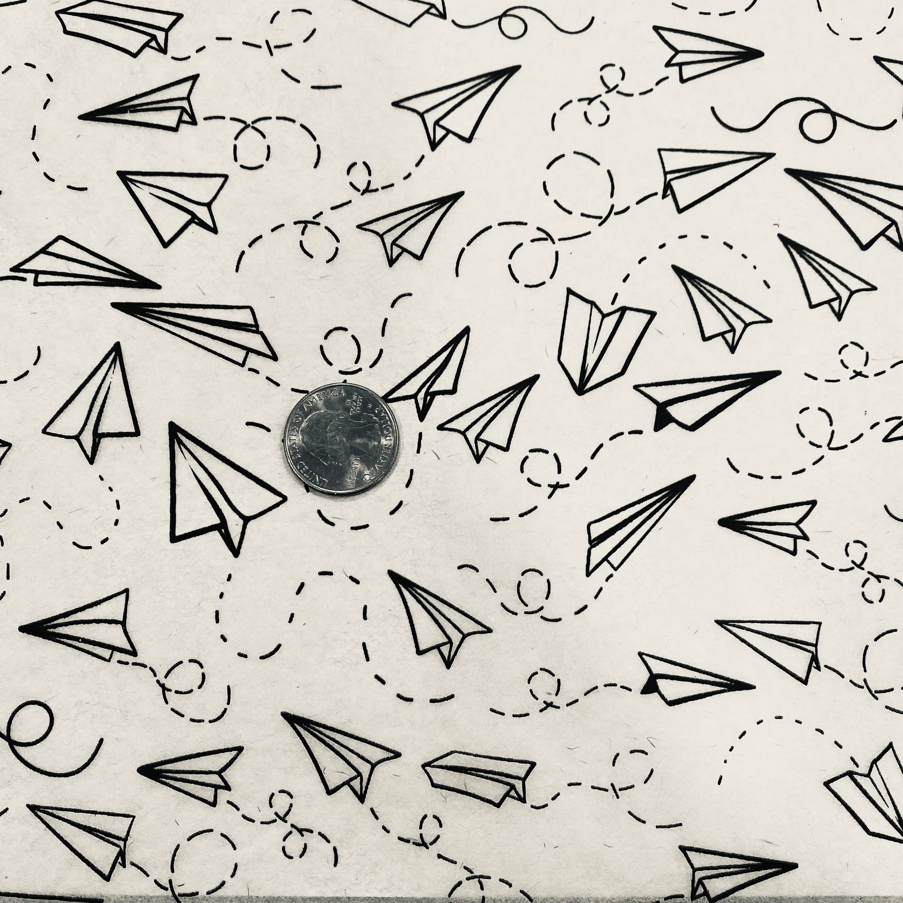 Paper Planes - Underglaze Transfer Sheet
