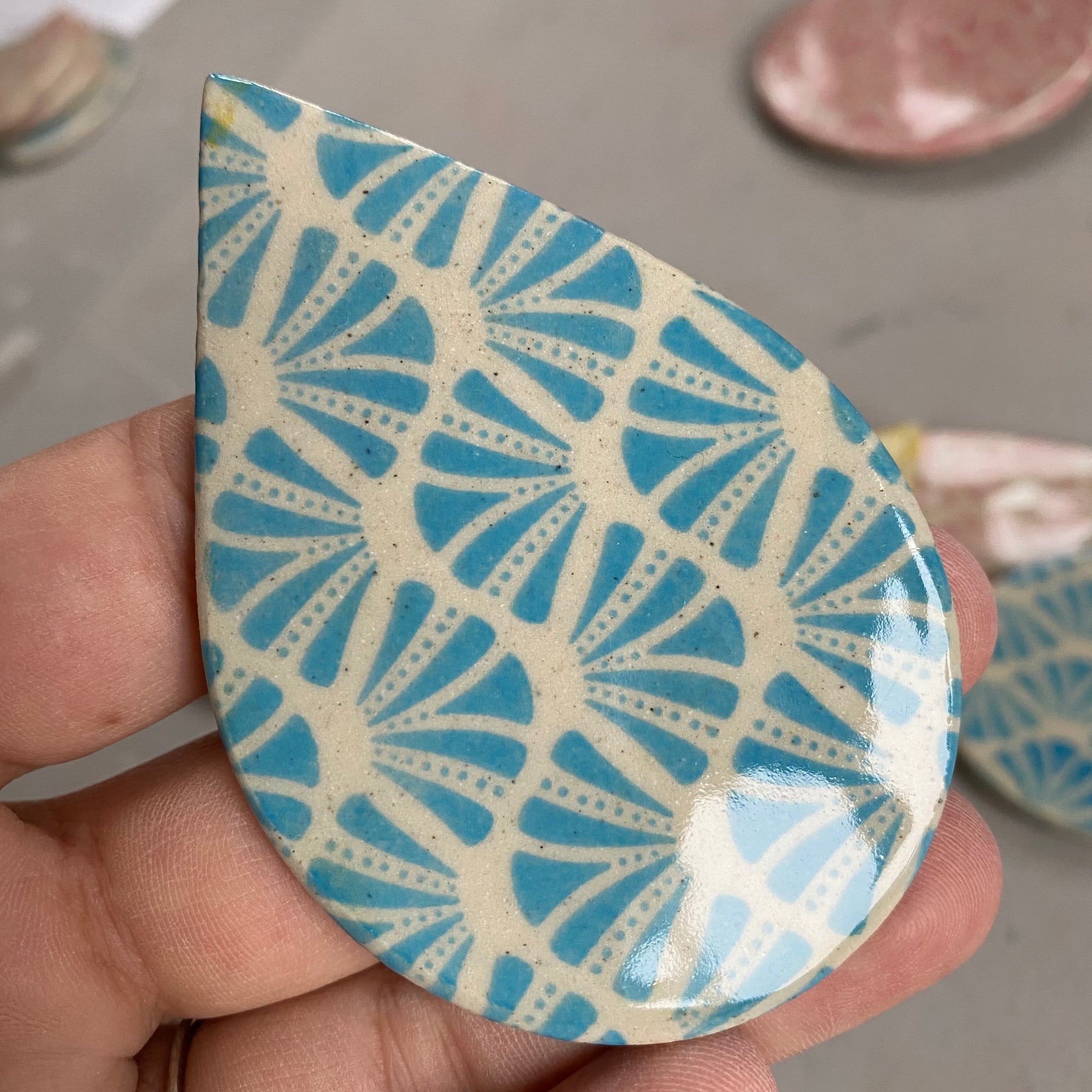 Fans - Underglaze Transfer Sheet