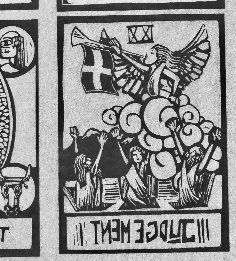 Tarot Cards - Underglaze Transfer Sheet